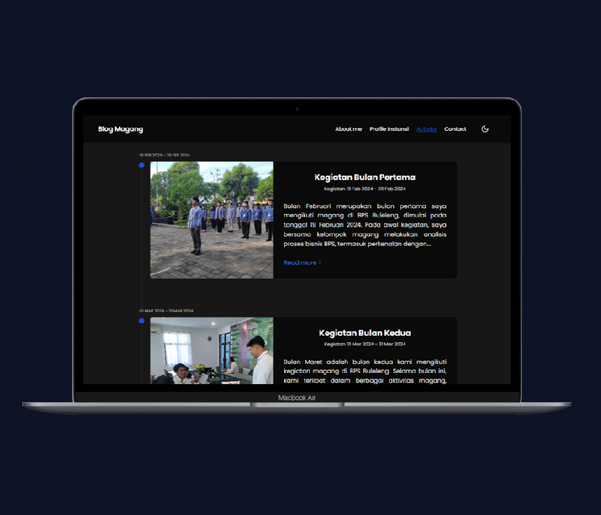 Tampilan Responsive Pada Komputer